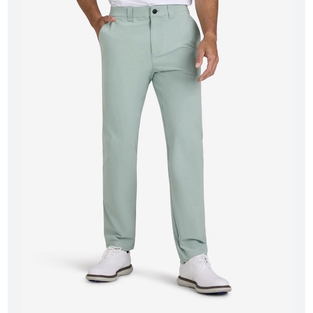 Under Armour Mens Golf Pants 38x30 Light Green Aqua Blue Performance Trousers